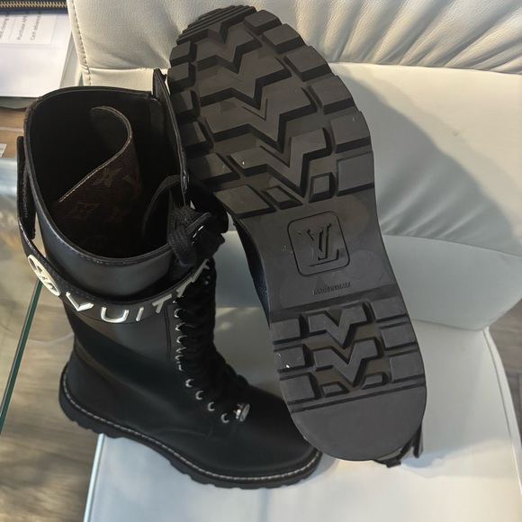 Brand new Louis Vuitton combat boots! - Picture 1 of 4